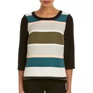 Troubadour Anthropologie stripe top